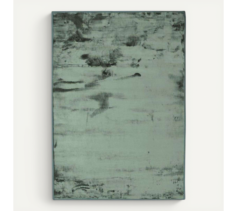 Tapis Extra-doux Effet Velours Vert Foncé 160x230