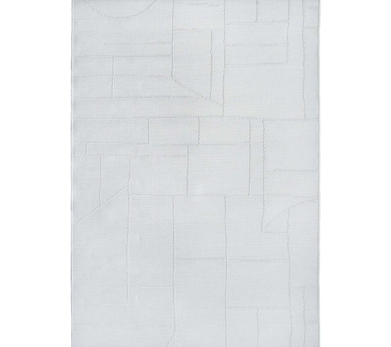 Tapis Aspect Jute Blanc Ivoire 190x290