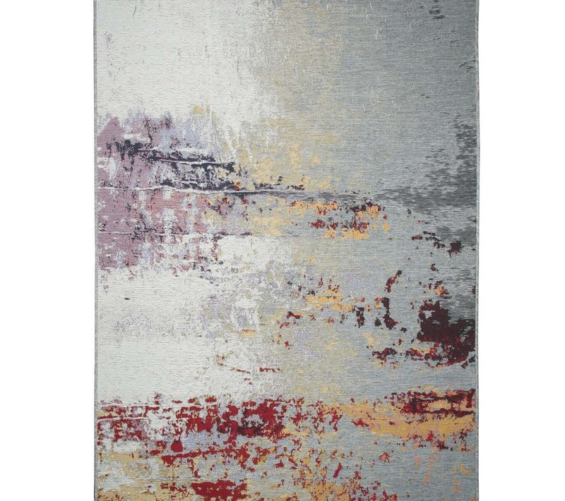 Tapis Intérieur Extérieur Vintage Gris Multicolore 200x290