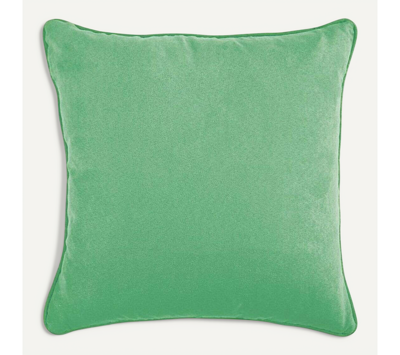 Coussin En Suédine Vert Clair 40x40 - Sueden