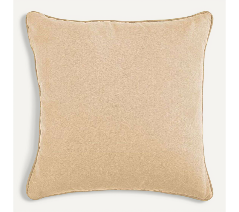 Coussin En Suédine Rose Nude 40x40 - Sueden