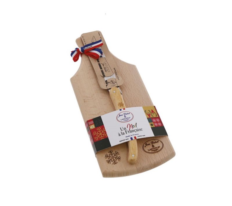 Planche à Découper En Bois + Couteau 25.5 Cm - Ap036425d39002