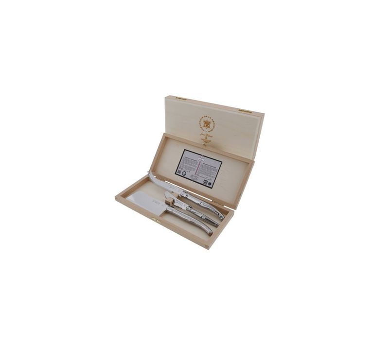 Coffret 3 Couteaux De Cuisine Inox - L0032524l06344