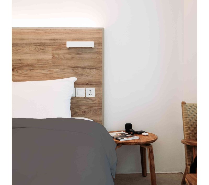 Housse De Couette Coton Made In France Taupe 240x220