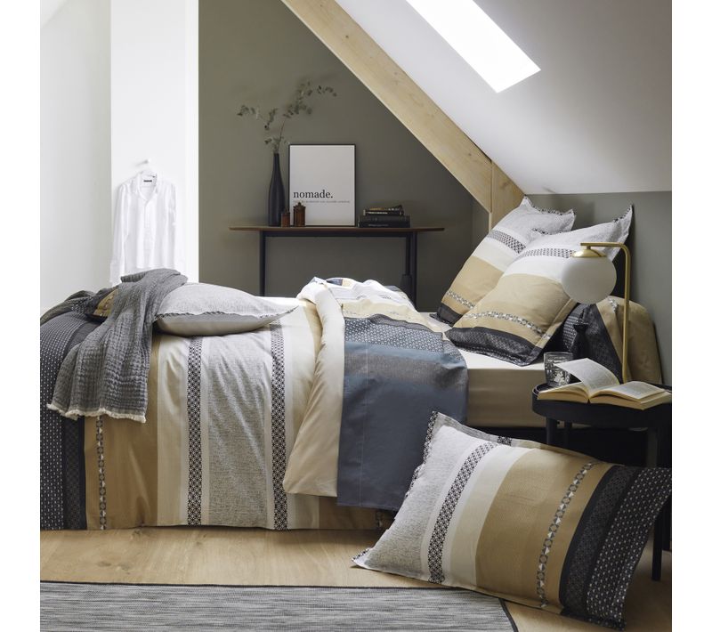 Housse De Couette Marlow - 140x200 Cm - Beige