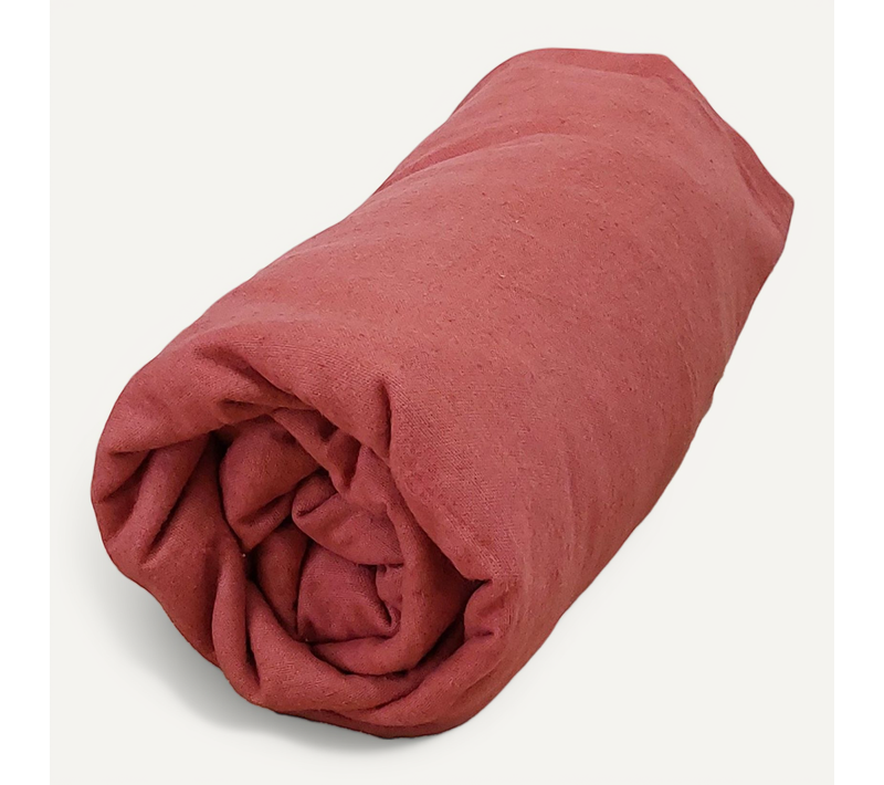 Drap Housse Flanelle Tomette 160x200 Cm