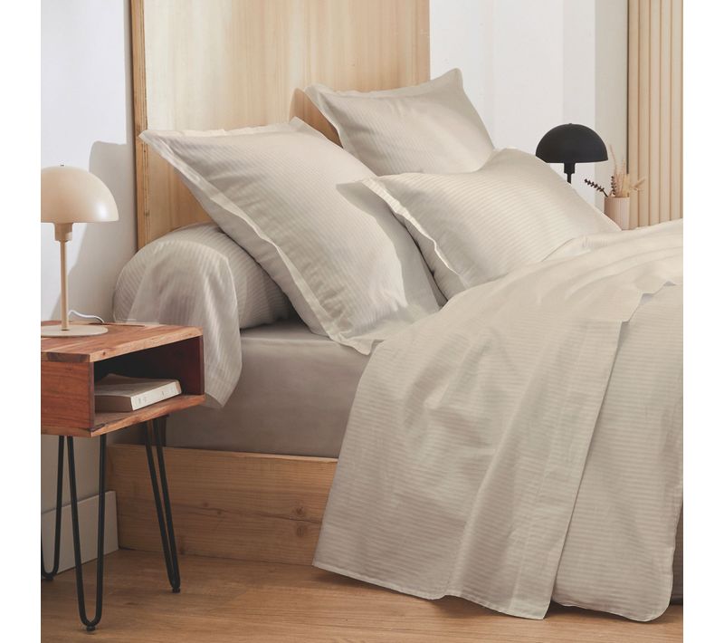 Taie D'oreiller Grand Hôtel Sable 65x65 Cm