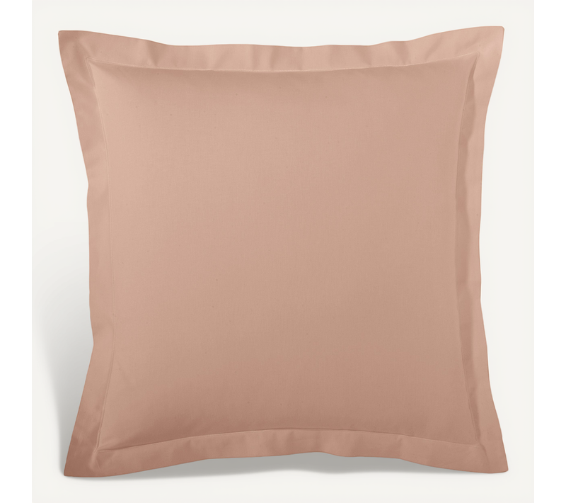 Taie D’oreiller Percale De Coton Made In France - 50x70 Cm - Pêche