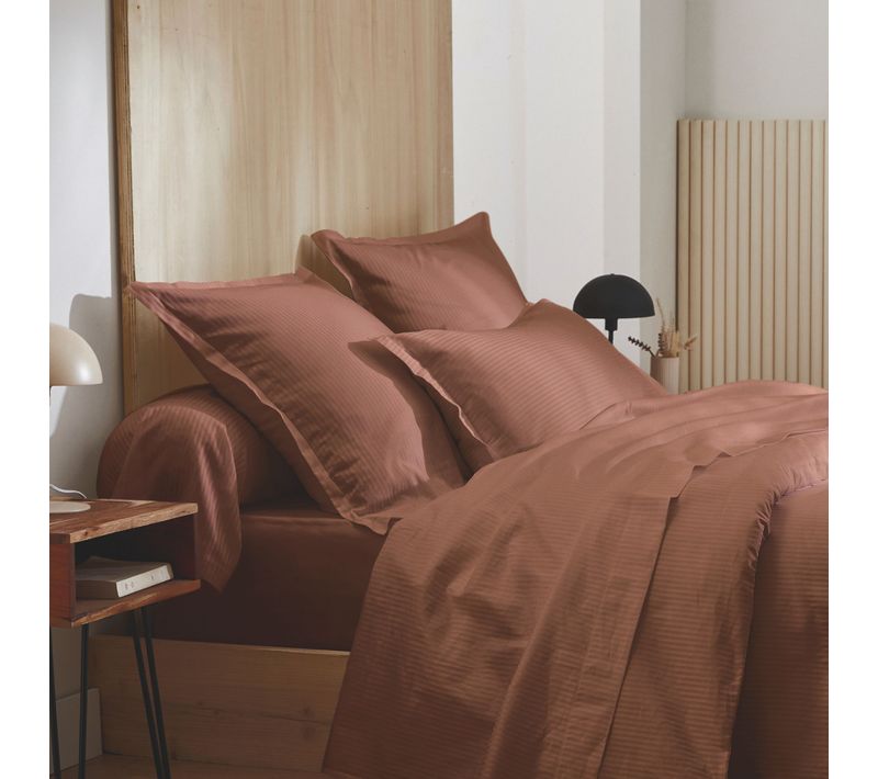 Taie D'oreiller Grand Hôtel Cuir 65x65 Cm