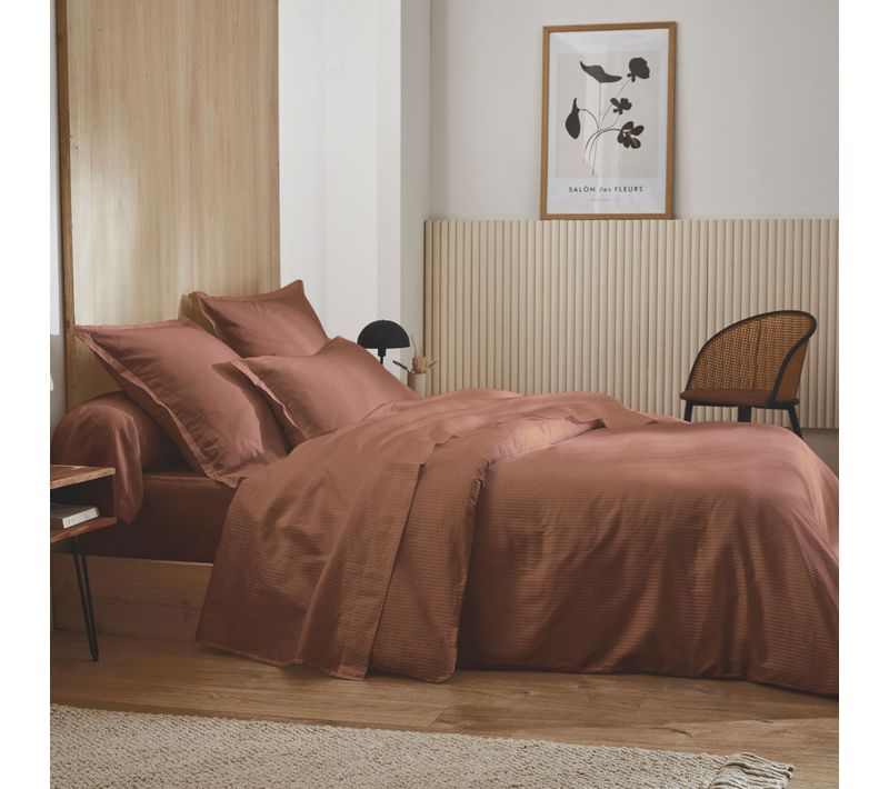 Housse De Couette Grand Hôtel Cuir 200x200 Cm