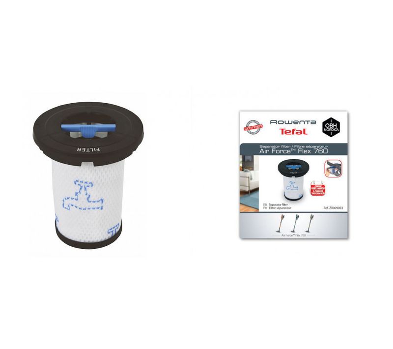 Filtre Separateur  Zr009003 Pour Aspirateur Rowenta Air Force 760 Flex