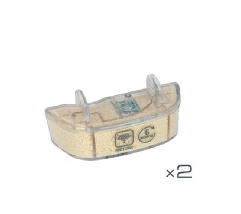 Cartouche Anti-calcaire x2  Zr005803 Pour Nettoyeur Vapeur Rowenta , Clean et Steam, Steam Power