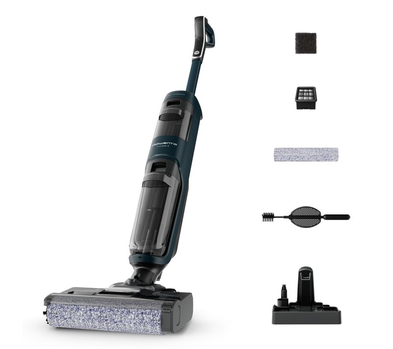 Aspirateur balai laveur ROWENTA GZ2251E0 - 3-en-1 - Noir