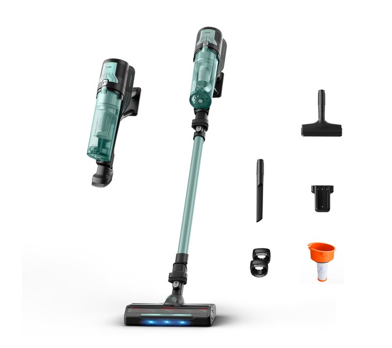 Aspirateur balai RH1833E0 ROWENTA 250W - autonomie 45min - Vert