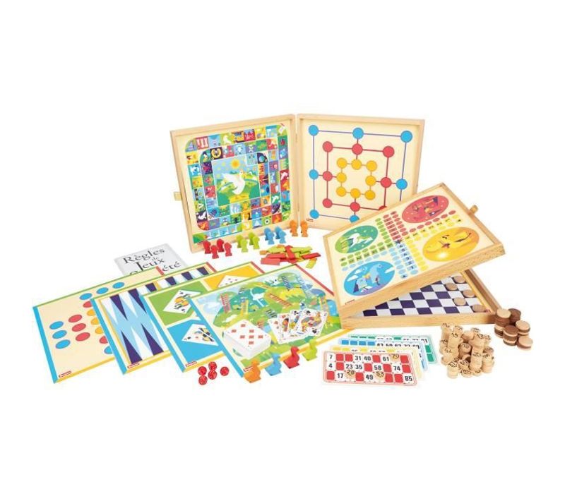 Jeu De Plateau Coffret De Jeux Classiques 150 Règles