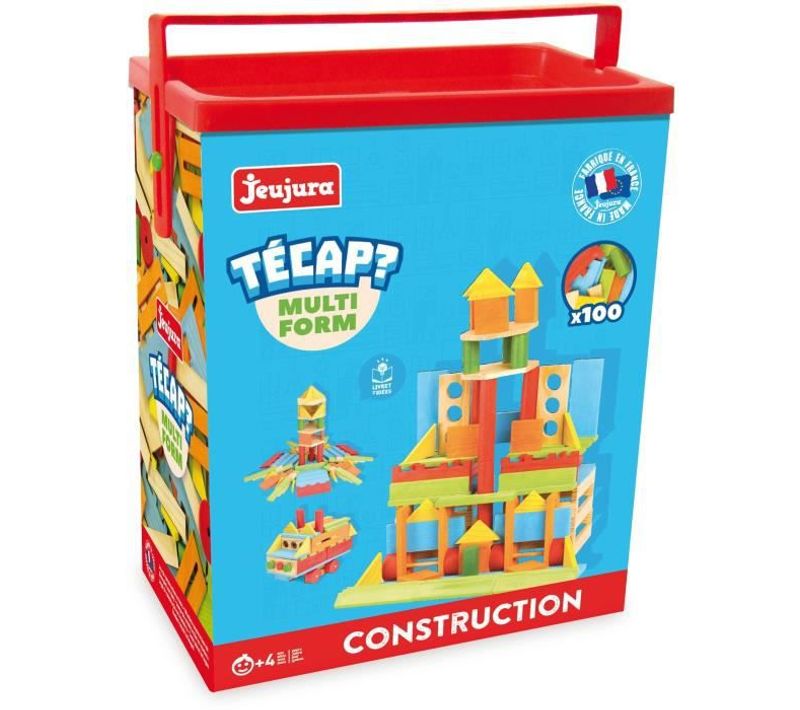 100 Planchettes En Bois - Jeu De Construction