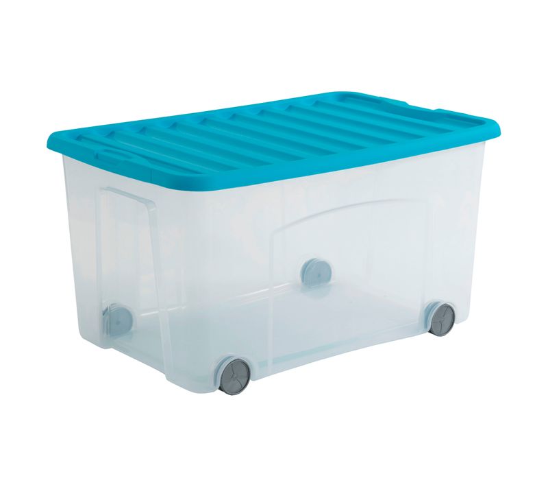 Boîte dessous de lit 50L VENTILO Bleu