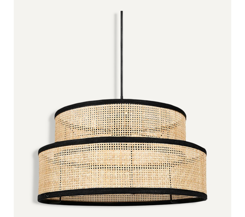 Suspension Gigogne Ronde Cannage Yuca Ostaria
