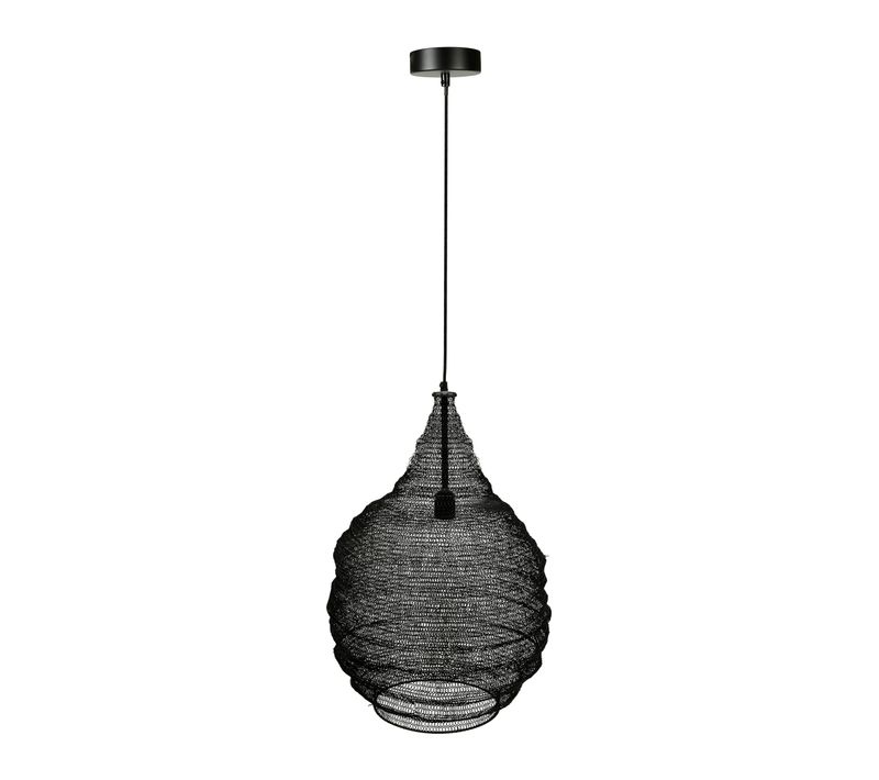 Suspension H. 65 cm COCOON Noire