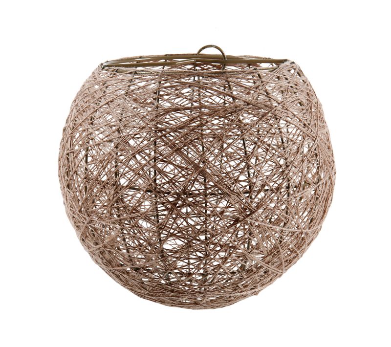 Suspension boule D. 20 cm OSTARIA Naturel