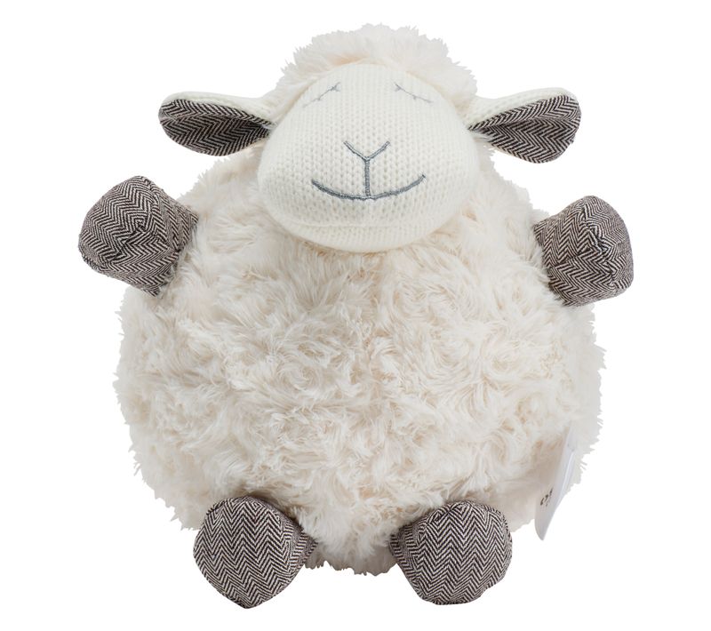 Peluche H. 21 cm MOUTON Blanc