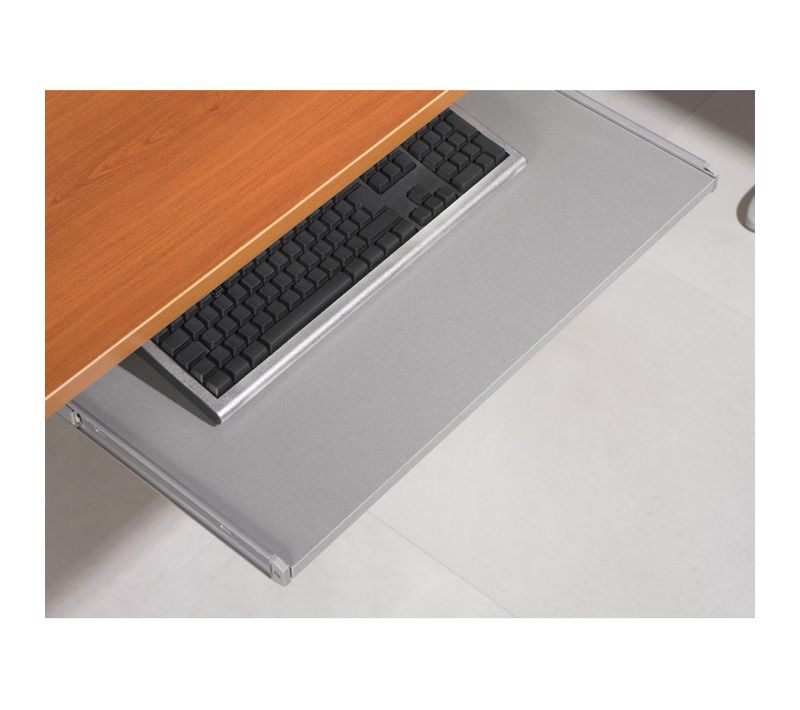 Tablette Coulissante Clavier Alu