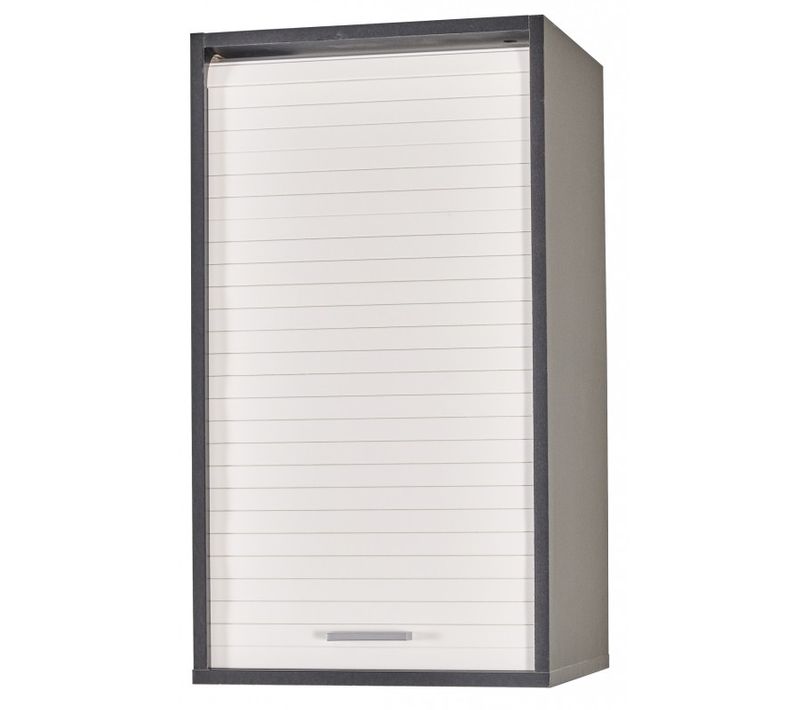 Meuble Cuisine Noir Bicolore 40 Cm H 72 Cm - Coloris: Blanc