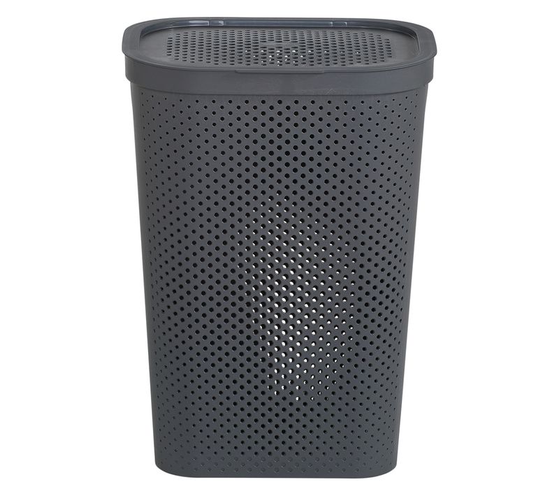 Coffre à linge 60L INFINITY Gris