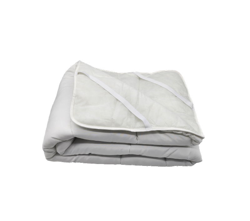 Surmatelas Moelleux Anti Moustiques/non Tissé Blanc - 1 Personne 90x190 - Moelleux