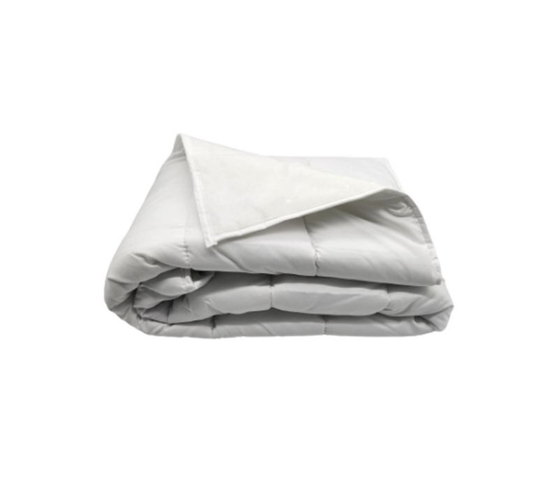 Couette Légère Blanche/non Tissé - 1 Personne 140 X 200 - Spécial Été