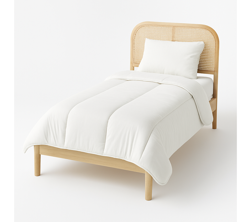 Couette Ultra Chaude Coton - 1 Personne 140 X 200 - Special Hiver