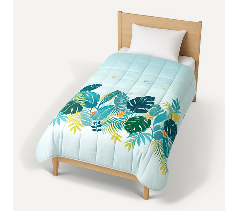 Couette Légère Marvin - 1 Personne 140 X 200 - Spécial Été - Mortreux