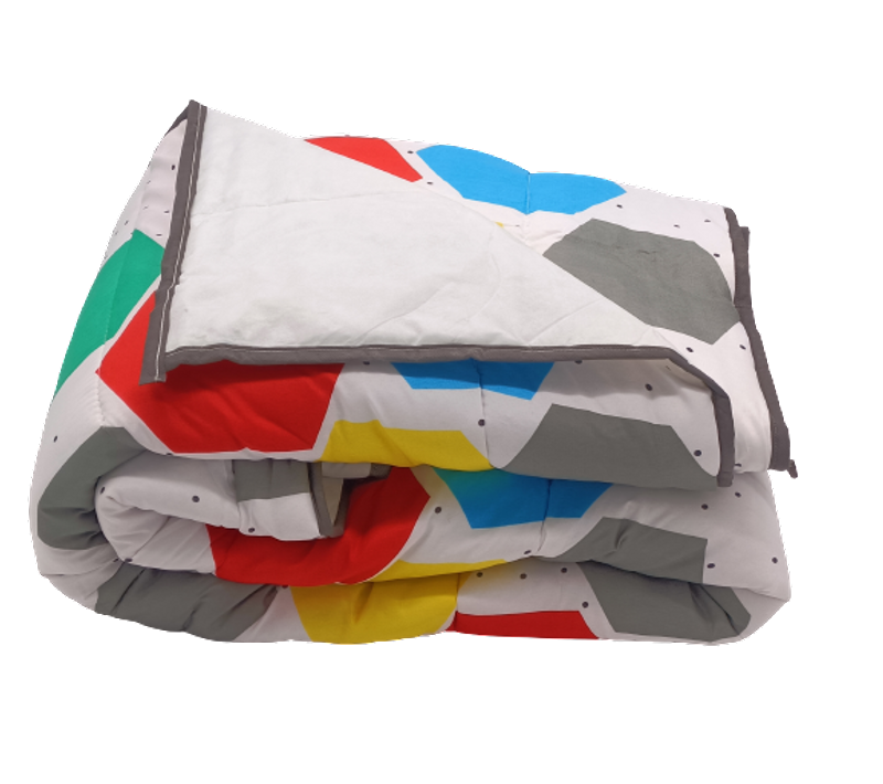 Couette Légère Imprimée/non Tissé - 1 Ou 2 Personnes - 200x200cm - Légère