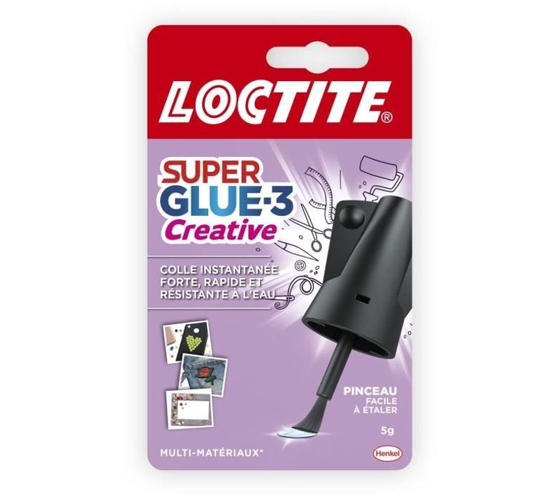 Colles Cyanocrylates - 3p - Creative Pinceau - Bouteille 5 G