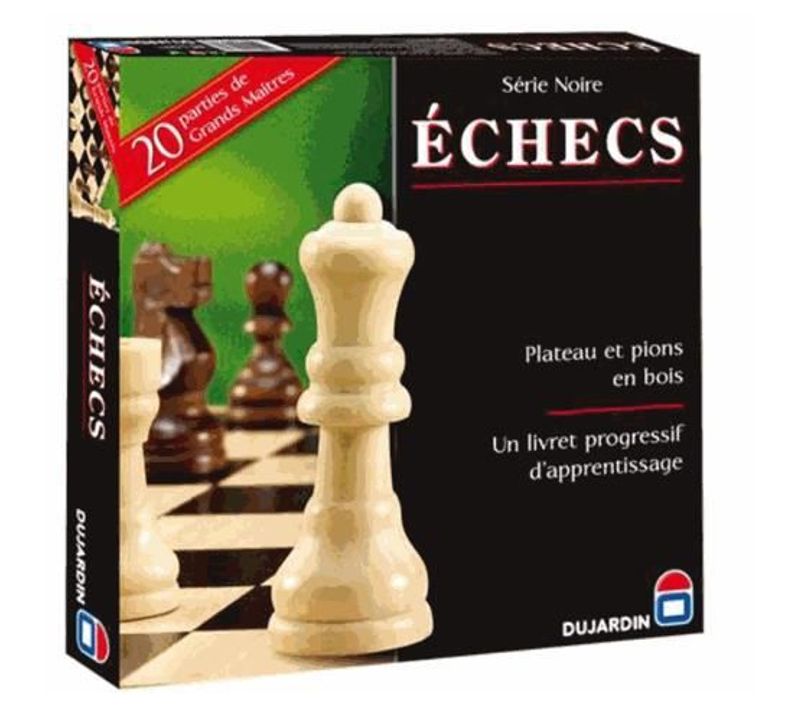 Jeu De Société Serie Noire Echecs Plateau  55331 -le Roi Des Jeux De Société !
