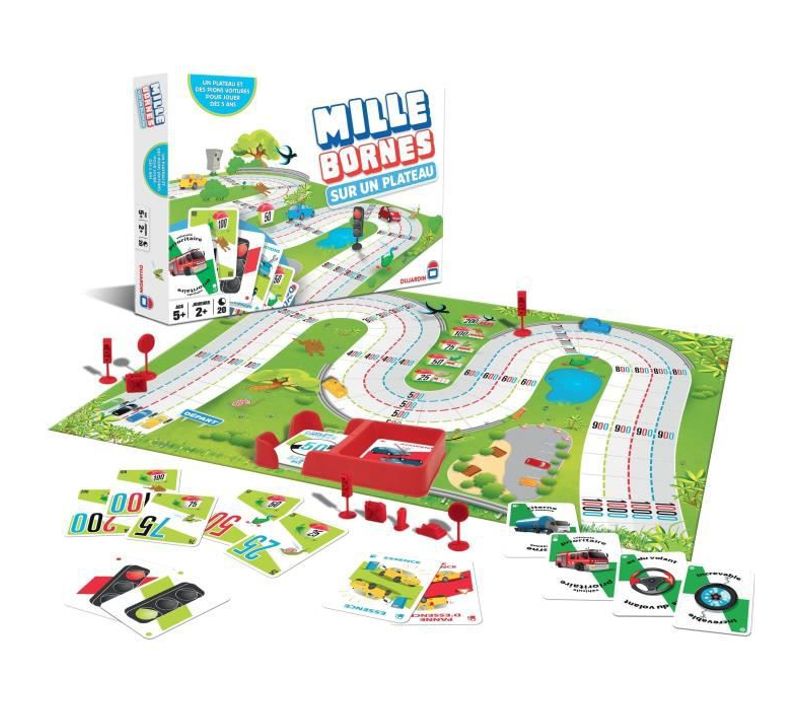 Jeu De Société Mille Bornes Plateau Le Grand Classique