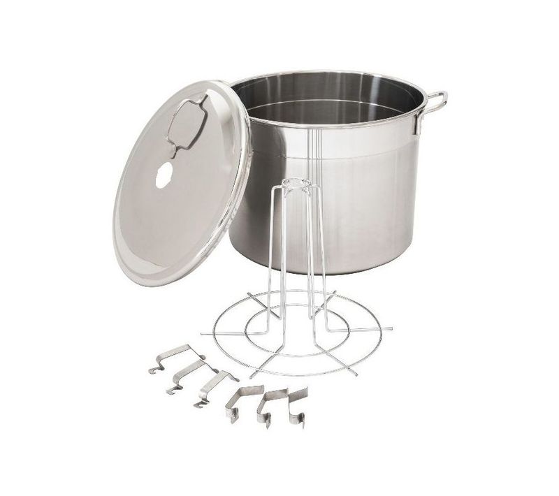 Stérilisateur De Bocaux En Inox 24l Tous Feux Sauf Induction - 011500