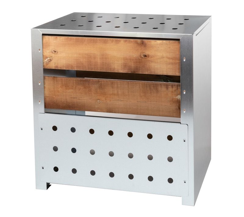 Composteur De Jardin Bois/galva 200l - 020221