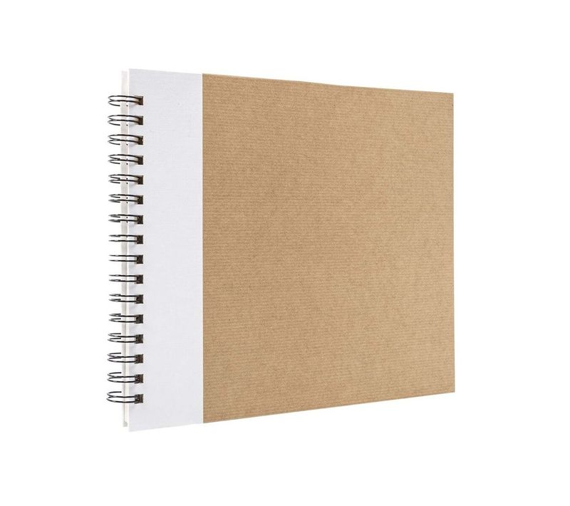 Album Photo Traditionnel Eskis Kraft Blanc 120 Photos 10x15 Cm