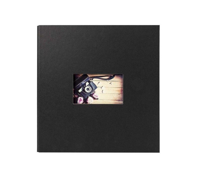 Album Photo Traditionnel Studio Noir 60 Pages 300 Photos 10x15