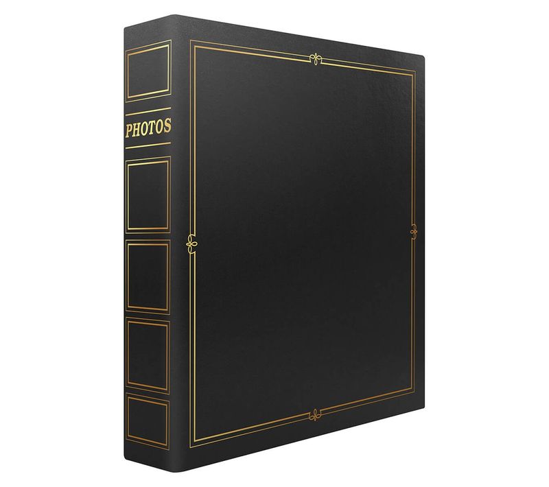 Album Photo Pochette Cordoue Noir 200 Photos 10x15 Cm