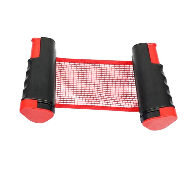 Filet De Tennis De Table Extensible Avec Housse – Réglable Jusqu'à 1,7 Mètres, Clips Universels 0,5