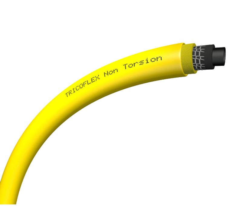 Tuyau D'arrosage Jaune Diamètre 19mm Longueur 100m - Tricoflex - 054437