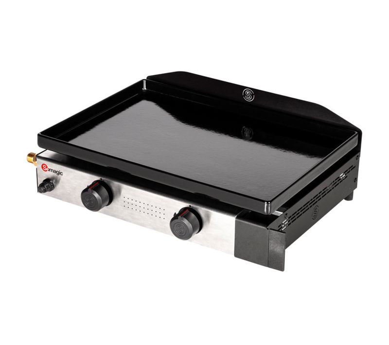 Plancha à Gaz Solia 200 2 Brûleurs 4,25kw