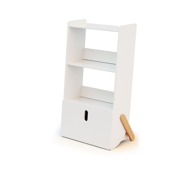 étagère Enfant Pirate En Bois - Blanc