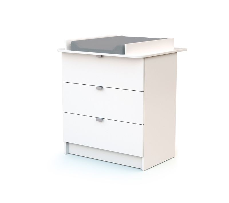 Commode À Langer 3 Tiroirs