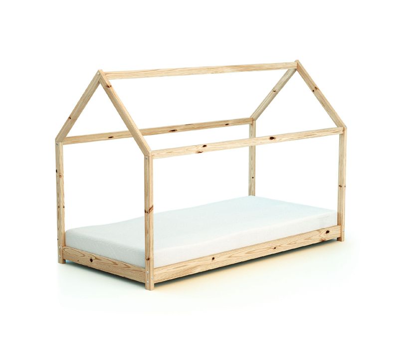Lit Cabane Enfant 90 X 190 En Bois