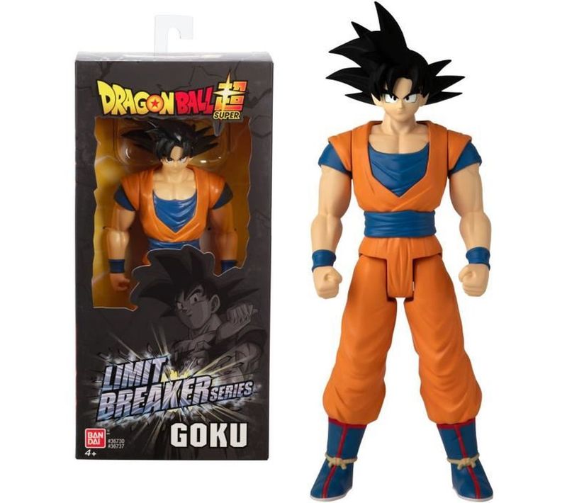 Figurine Goku Limit Breaker 30 Cm - Articulée Épaules Et Hanches, Boîte Vitrine