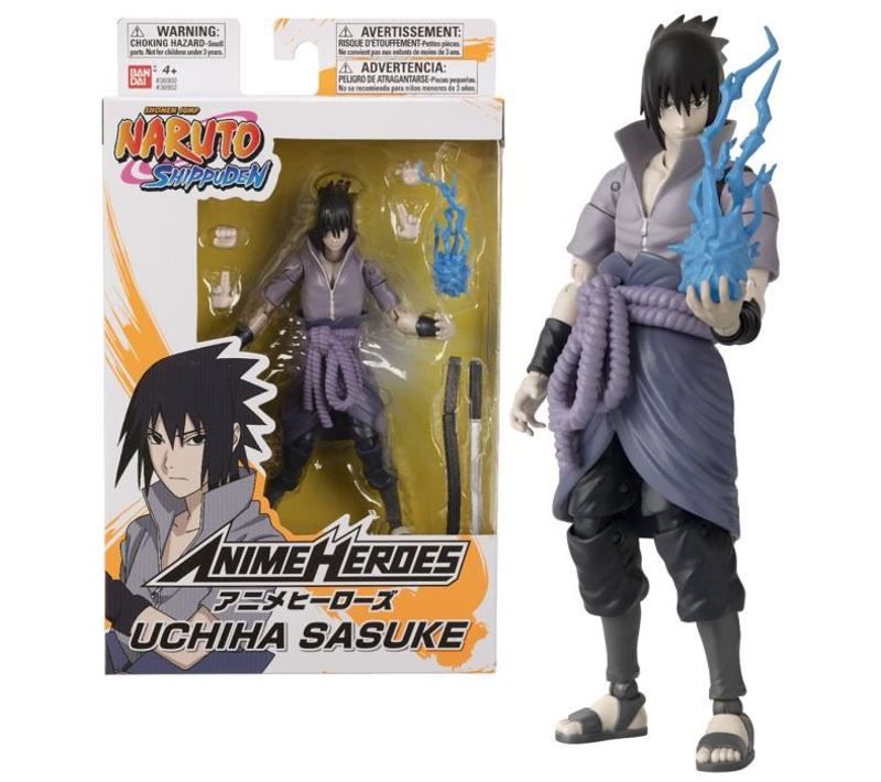 Anime Heroes Naruto Shippuden Figurine Anime Heroes 17 Cm Sasuke Uchiwa