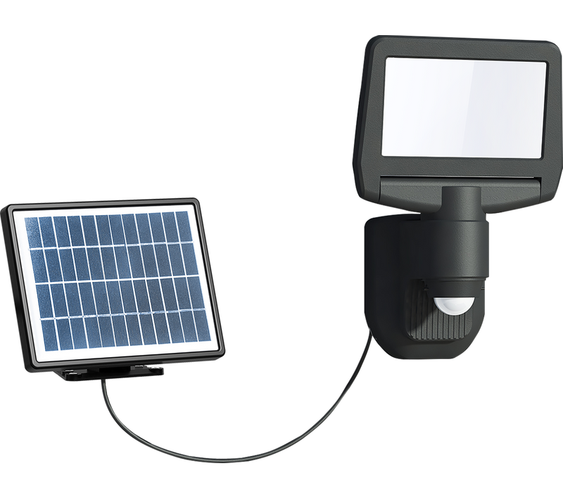 Projecteur Solaire Flood 15w - 1000lm - Détecteur De Mouvement